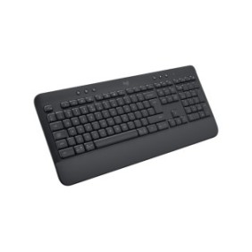 Logitech Signature K650, Taille réelle 100 %, Sans fil, Bluetooth, Clavier à membrane, QWERTY, Graphite