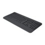 Logitech Signature K650, Taille réelle 100 %, Sans fil, Bluetooth, Clavier à membrane, QWERTY, Graphite