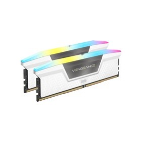 Corsair Vengeance RGB CMH32GX5M2B6000Z30W, 32 Go, 2 x 16 Go, DDR5, 6000 MHz, 288-pin DIMM