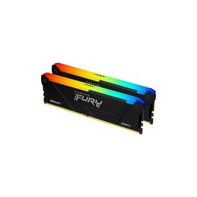 Kingston FURY Beast 32GB 3200MTs DDR4 CL16 DIMM Kits de 2 RGB, 32 Go, 2 x 16 Go, DDR4, 288-pin DIMM