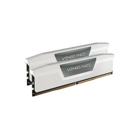 Corsair Vengeance CMK32GX5M2E6000Z36W, 32 Go, 2 x 16 Go, DDR5, 6000 MHz, 288-pin DIMM, Blanc