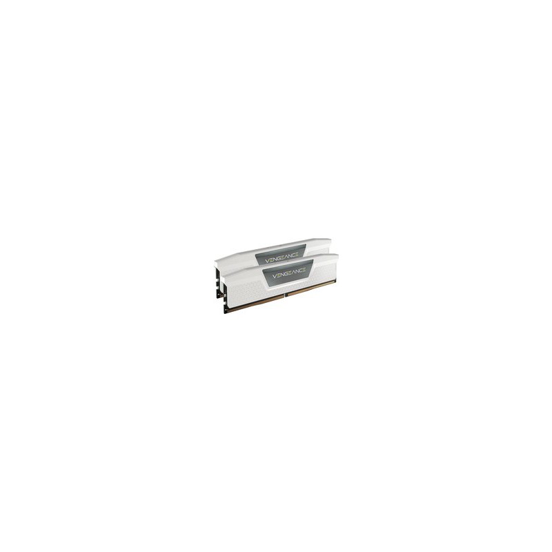 Corsair Vengeance CMK32GX5M2E6000Z36W, 32 Go, 2 x 16 Go, DDR5, 6000 MHz, 288-pin DIMM, Blanc