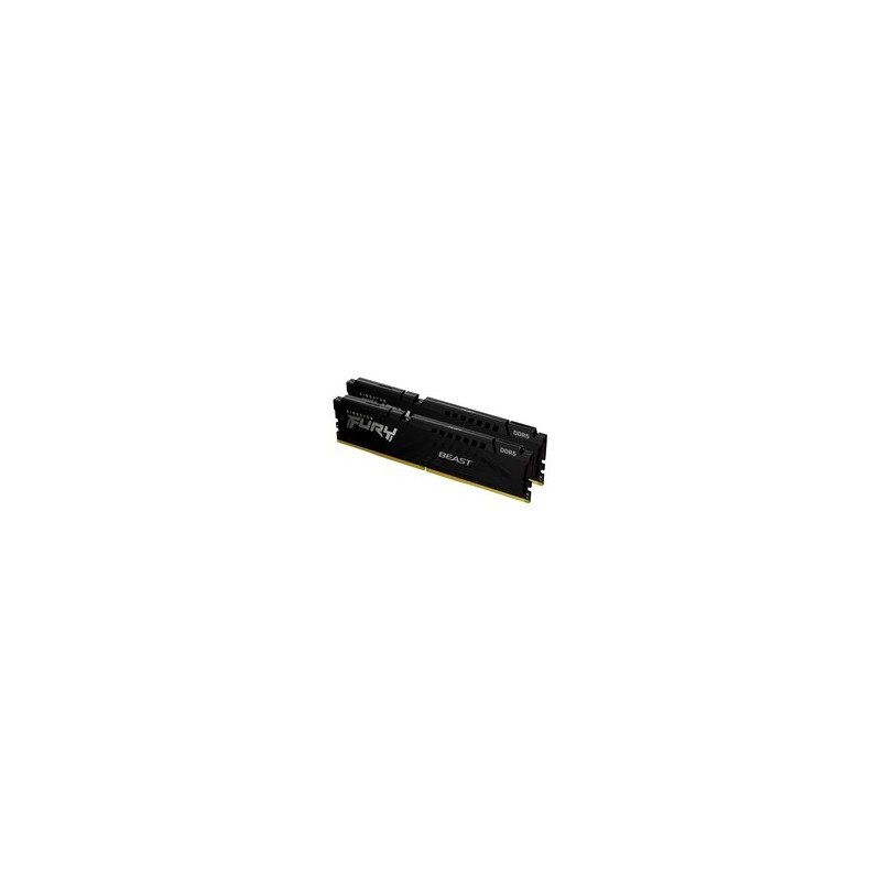 Kingston FURY Beast 16 Go 6000 MTs DDR5 CL30 DIMM Kits de 2 Black EXPO, 16 Go, 2 x 8 Go, DDR5, 288-pin DIMM, Noir