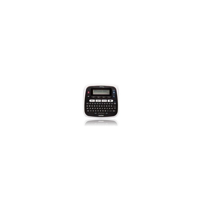 Brother PT-D200BWVP, TZe, Transfert thermique, 180 x 180 DPI, 20 mmsec, Gris, Blanc