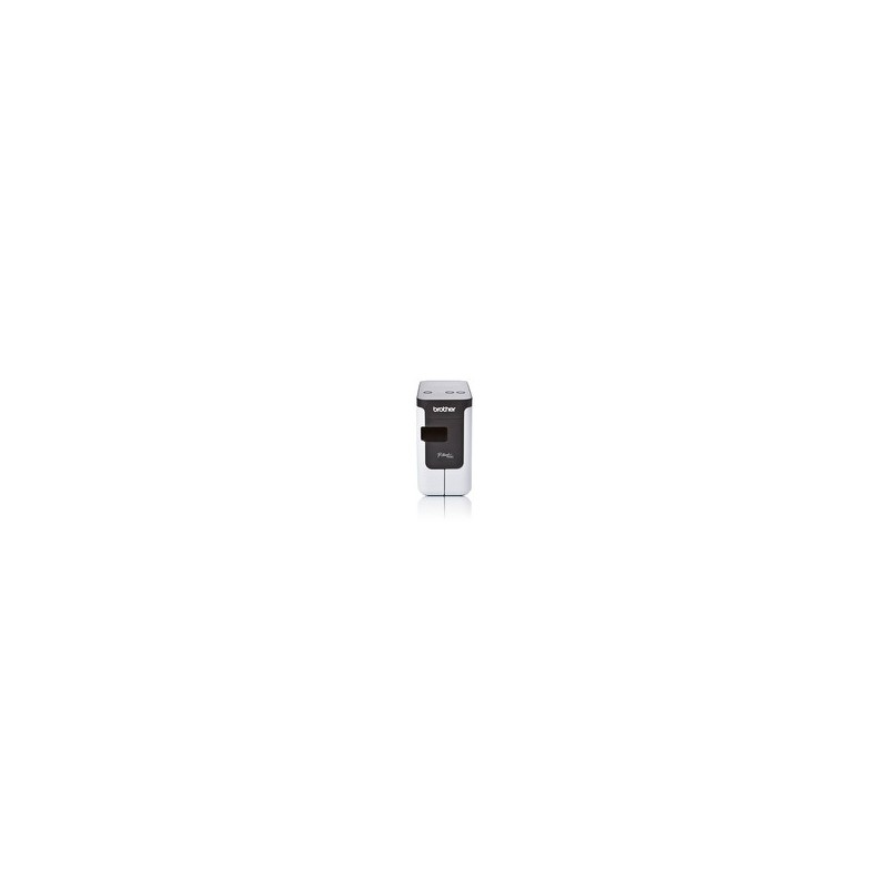 Brother PT-P700, TZe, 180 x 180 DPI, 30 mmsec, Avec fil, Noir, Blanc