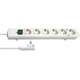 Brennenstuhl 1153320100, 2 m, Intérieure, Blanc, 6 sortie CA, 420 mm, Blanc