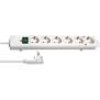 Brennenstuhl 1153320100, 2 m, Intérieure, Blanc, 6 sortie CA, 420 mm, Blanc