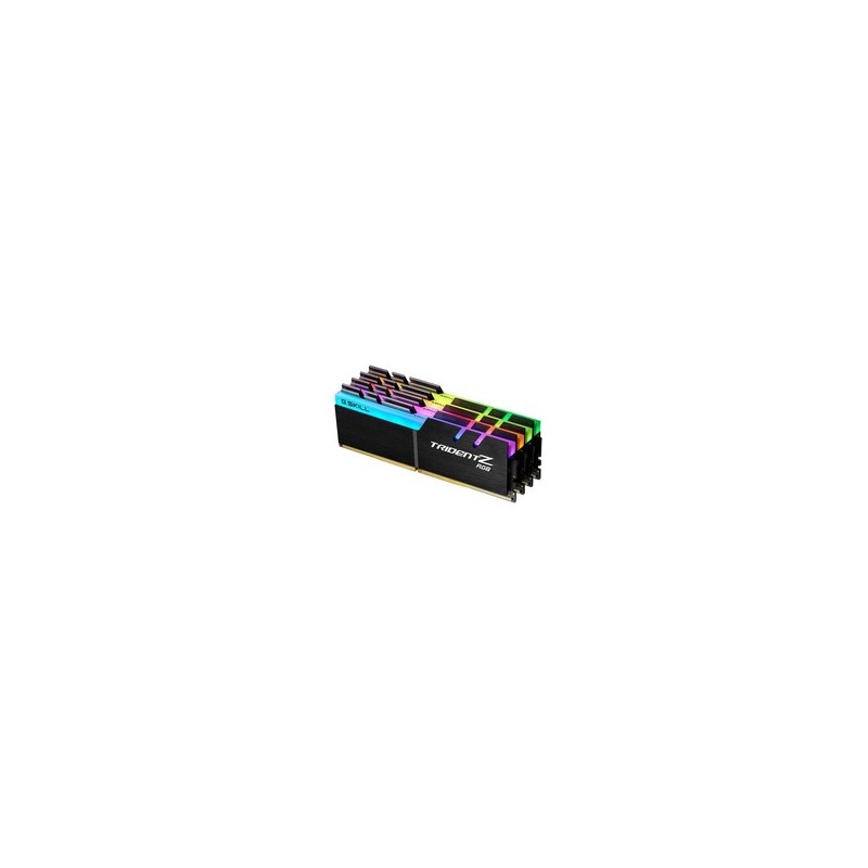 G.Skill Trident Z RGB For AMD F4-3200C16Q-32GTZRX, 32 Go, 4 x 8 Go, DDR4, 3200 MHz, 288-pin DIMM