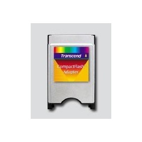 Transcend CompactFlash Adapter, CF, Argent, CompactFlash Type I, CEFCCBSMIRCM, 54 mm, 5 mm