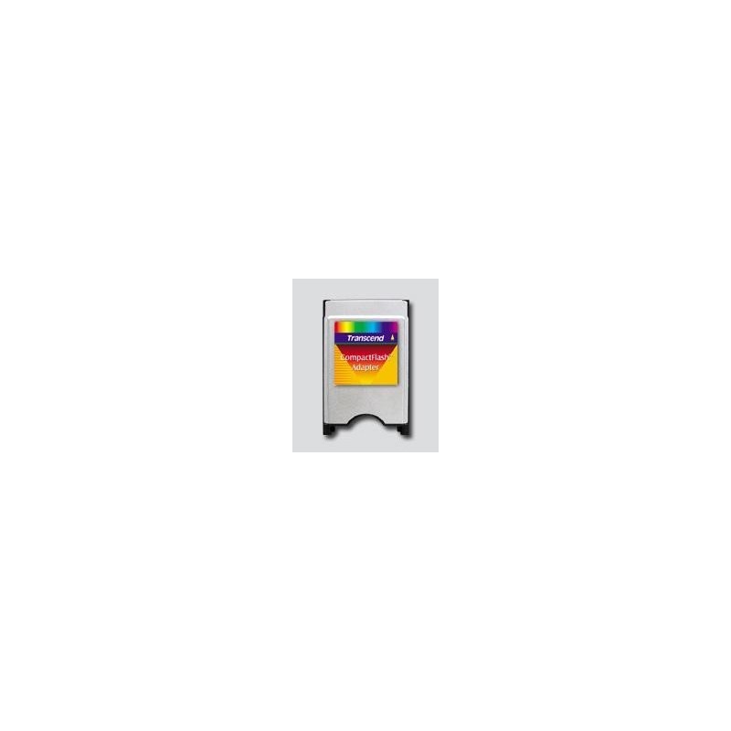 Transcend CompactFlash Adapter, CF, Argent, CompactFlash Type I, CEFCCBSMIRCM, 54 mm, 5 mm