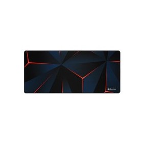 Sharkoon SKILLER SGP30, Noir, Bleu, Orange, Motif, Caoutchouc, Textile, Base antidérapante, Tapis de souris de jeu