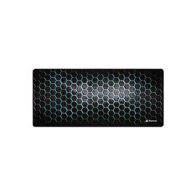Sharkoon SKILLER SGP30, Noir, Vert, Motif, Caoutchouc, Textile, Base antidérapante, Tapis de souris de jeu