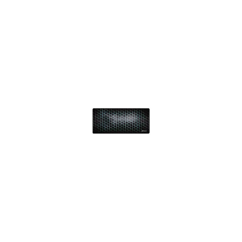Sharkoon SKILLER SGP30, Noir, Vert, Motif, Caoutchouc, Textile, Base antidérapante, Tapis de souris de jeu