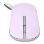 ASUS Marshmallow MD100, Ambidextre, Optique, RF sans fil + Bluetooth, 1600 DPI, Violet