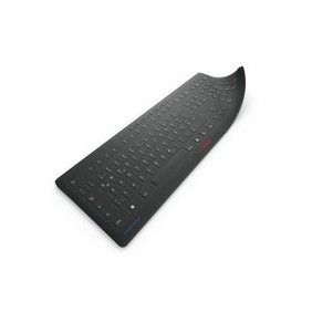 Cherry Contour Design 61510017, Couvercle pour clavier, Silicone, 463 mm, 164 mm, 100 g, Noir