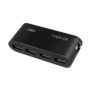 LogiLink UA0085, USB 2.0 Type-A, USB 2.0 Type-A, 480 Mbits, Noir, USB, 10 W