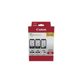 Canon 8286B013, Rendement élevé , Noir, Cyan, Magenta, Jaune, 15 ml, 13 ml, 3 pièce, Multi pack