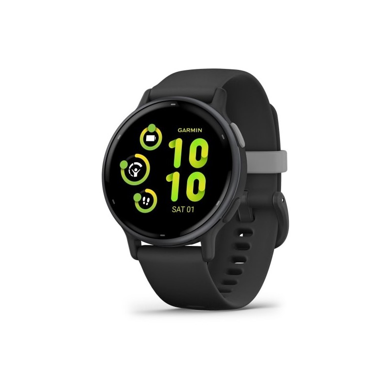 Garmin Vivoactive 5, 3,05 cm 1.2", AMOLED, Écran tactile, 4 Go, GPS , 36 g