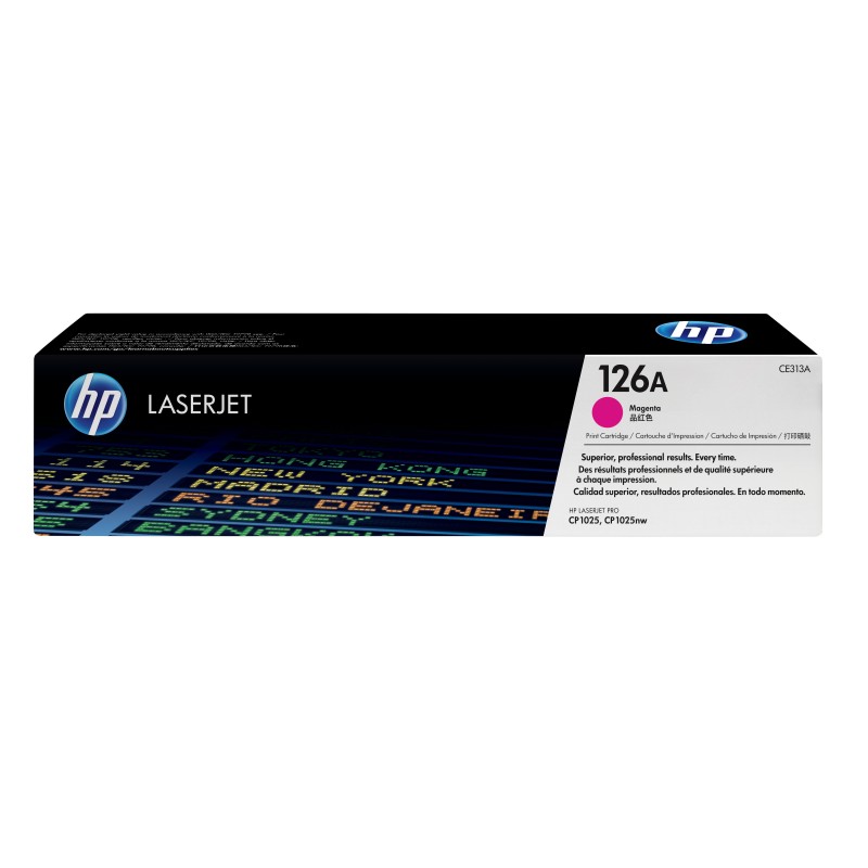 HP 126A toner LaserJet magenta authentique, 1000 pages, Magenta, 1 pièce