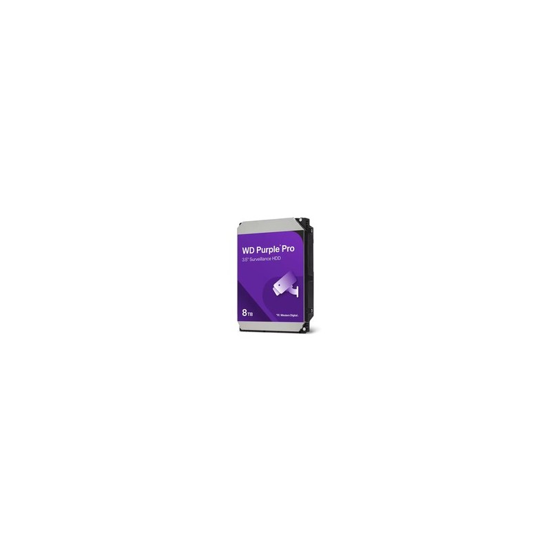WD Purple Pro Smart Video HDD 8TB, 8 To, 7200 trmin, 3.5", SATA