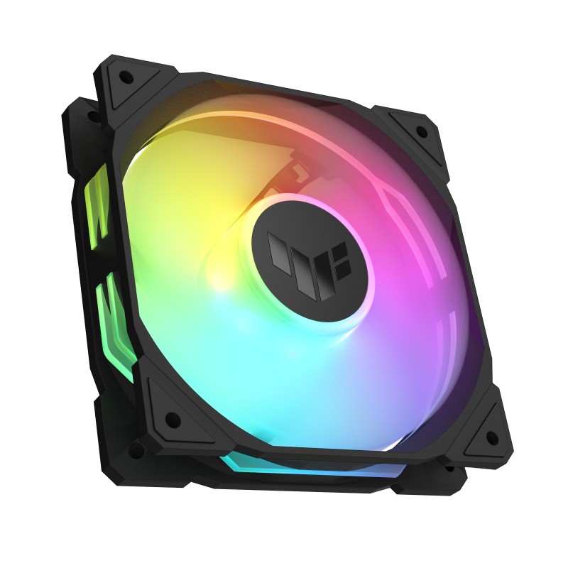 ASUS TUF GAMING TR120 ARGB 3IN1 Black, Ventilateur, 12 cm, 2000 trmin, Noir