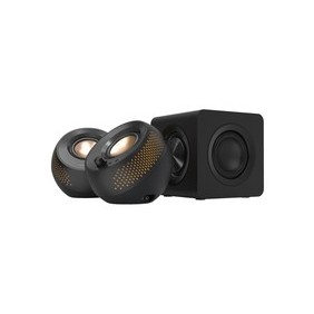 Creative Labs Creative Pebble X Plus, 2.1 canaux, 30 W, Universel, Noir, 60 W, 93 dB