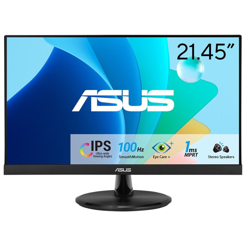 ASUS EyeCare VP229HF, 54,5 cm 21.4", 1920 x 1080 pixels, Full HD, LED, 1 ms, Noir