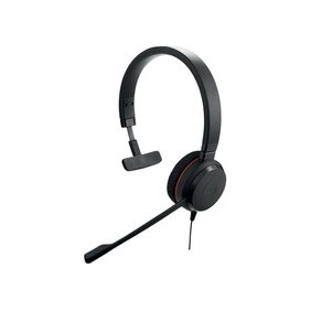 Jabra Evolve 20, Avec fil, 150 - 7000 Hz, BureauCentre d'appels, 104 g, Casque, Noir