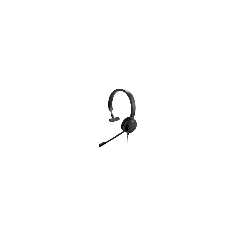 Jabra Evolve 20, Avec fil, 150 - 7000 Hz, BureauCentre d'appels, 104 g, Casque, Noir