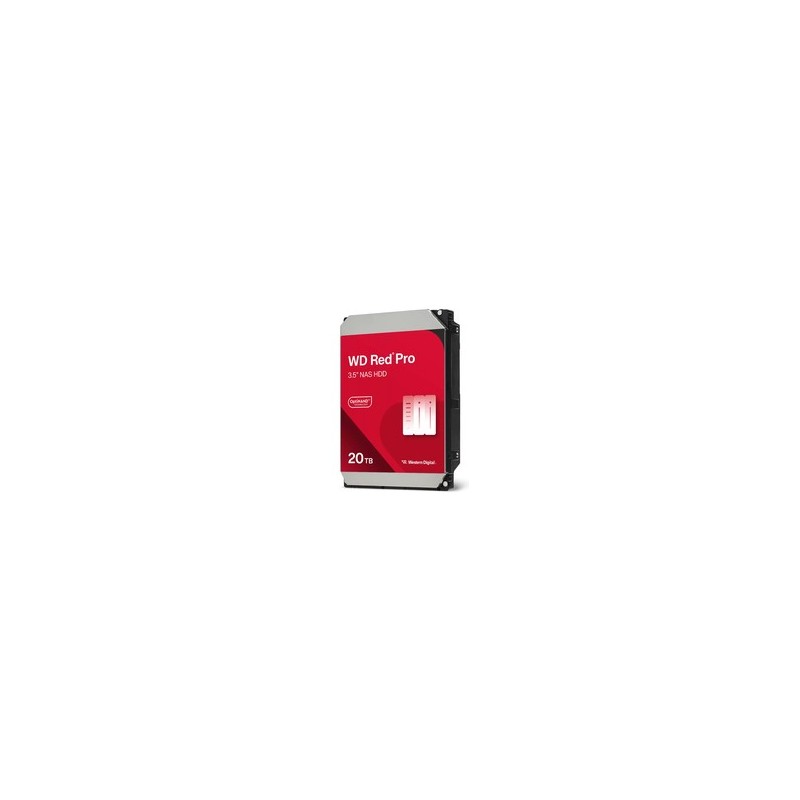WD Red Pro WD202KFGX, 20 To, 7200 trmin, 512 Mo, 3.5", Série ATA III