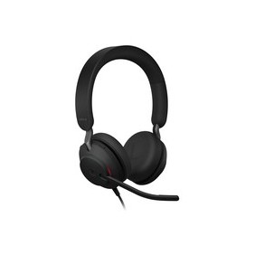 Jabra Evolve2 40 SE, Avec fil, BureauCentre d'appels, 168,5 g, Casque, Noir