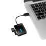 LogiLink UA0139, USB 2.0 Type-A, USB 2.0 Type-A, 480 Mbits, Noir, Câble rond, Windows 98SEME200XPVista20037