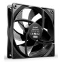 Be Quiet! Pure Wings 3 140 mm | Ventilateur PC silencieux | Pack de 3, Ventilateur, 12 cm, 1600 trmin, 84,8 m³h, Noir