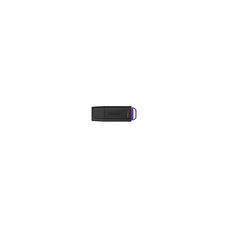 Kingston DataTraveler 512Go Stockage portable USB 3.2 Gen 1 Exodia Noir + Violet, 512 Go, USB Type-A, 3.2 Gen 1 3.1 Gen 1, Casquette, 9,36 g, Noir, Violet