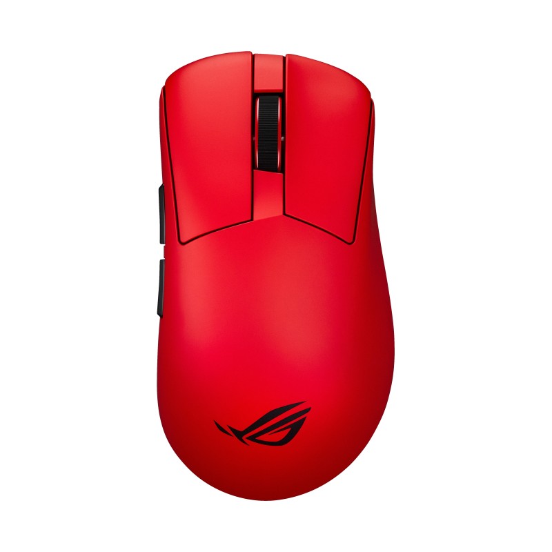 ASUS ROG Gladius IV Ace RED, Droitier, Optique, RF Wireless + Bluetooth + USB Type-A, 65000 DPI, Rouge