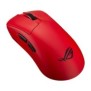 ASUS ROG Gladius IV Ace RED, Droitier, Optique, RF Wireless + Bluetooth + USB Type-A, 65000 DPI, Rouge