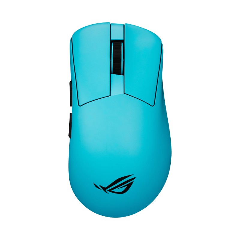 ASUS ROG Gladius IV Ace BLU, Droitier, Optique, RF Wireless + Bluetooth + USB Type-A, 65000 DPI, Bleu