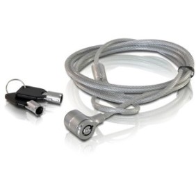 Navilock DeLOCK Notebook security lock with key, 1,8 m
