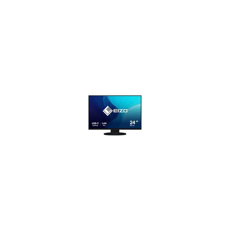 EIZO FlexScan EV2495-BK, 61,2 cm 24.1", 1920 x 1200 pixels, WUXGA, LCD, 5 ms, Noir