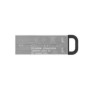 Kingston DataTraveler Clé USB Kyson 128 Go, 128 Go, USB Type-A, 3.2 Gen 1 3.1 Gen 1, 200 Mos, Sans capuchon, Argent
