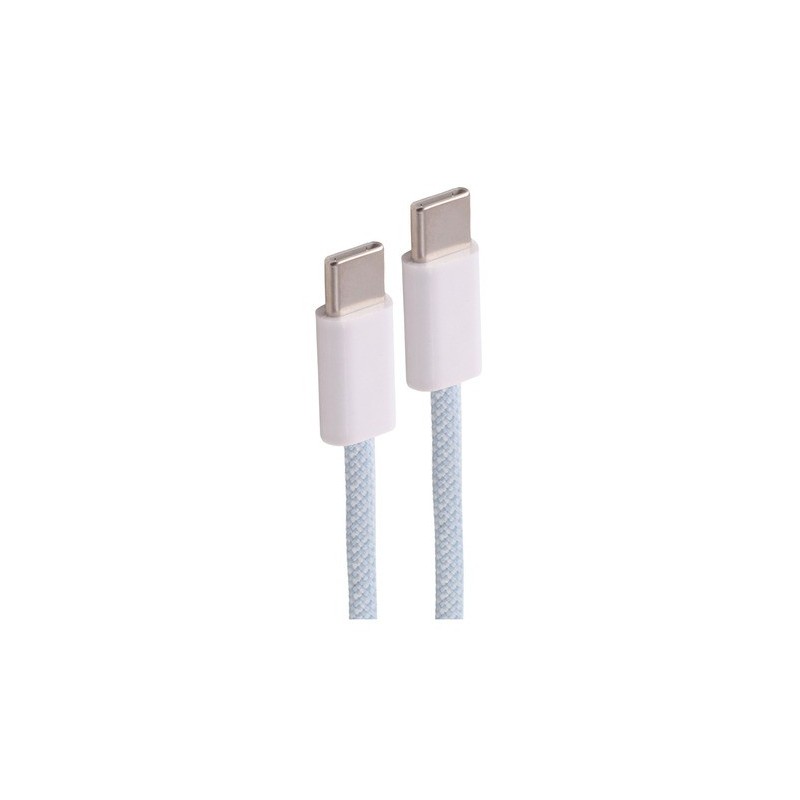ShiverPeaks BS14-22011, 0,5 m, USB C, USB C, USB 2.0, 0,48 Gbits, Bleu, Blanc