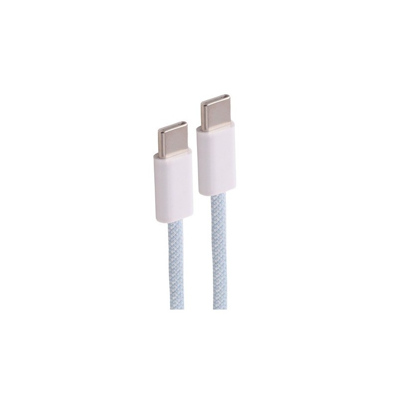ShiverPeaks BS14-21031, 2 m, USB C, USB C, USB 2.0, 0,48 Gbits, Bleu, Blanc