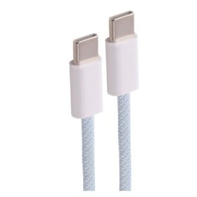ShiverPeaks BS14-21021, 1 m, USB C, USB C, USB 2.0, 0,48 Gbits, Bleu, Blanc