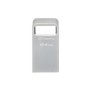 Kingston DataTraveler 64 Go Micro 200 Mos Metal USB 3.2 Gen 1, 64 Go, USB Type-A, 3.2 Gen 1 3.1 Gen 1, 200 Mos, Sans capuchon, Argent