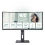 AOC CU34P3CV, 86,4 cm 34", 3440 x 1440 pixels, UltraWide Quad HD, LED, 4 ms, Noir