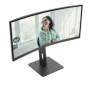 AOC CU34P3CV, 86,4 cm 34", 3440 x 1440 pixels, UltraWide Quad HD, LED, 4 ms, Noir