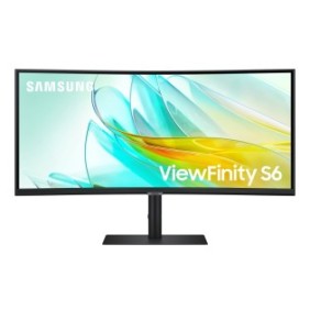 Samsung S65UC, 86,4 cm 34", 3440 x 1440 pixels, UltraWide Quad HD, LCD, 5 ms, Noir