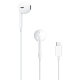 Apple EarPods USB-C, Avec fil, AppelsMusique, Casque, Blanc
