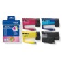 Brother LC527XLVAL Cartouche d'encre d'origine, pack économique, Rendement élevé , Noir, Cyan, Magenta, Jaune, Encre à pigments, Encre à pigments, 4 pièce, Value pack