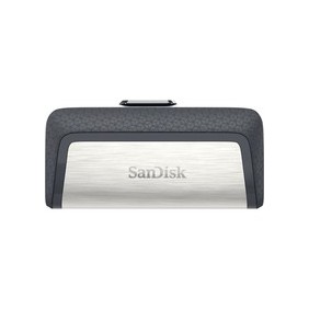 SanDisk Ultra Dual Drive USB Type-C, 128 Go, USB Type-A USB Type-C, 3.2 Gen 1 3.1 Gen 1, Slide, 9,1 g, Noir, Argent